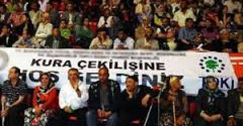 Ankara TOKİ konutları için çekiliş yapıldı