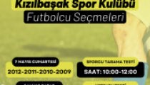 Kızılbaşak Spor Kulübü, futbolcu seçmeleri yapacak