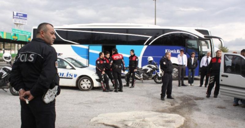 Yolcu Otobüsünde Canlı Bomba Paniği