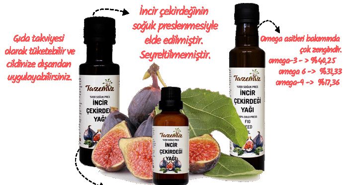 İncir Çekirdeği Yağı ile Cilt ve Saç Bakımı