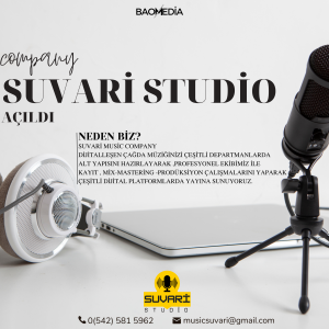 Suvari Music Şirketine Ait Müzik Stüdyosu İlk Şubesini Karasu’da Hizmete Açtı!