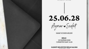 Davetiye: Özel Günlerin Habercisi