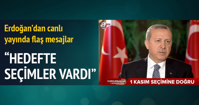 Erdoğan’dan 1 Kasım Seçimleri Ve Koalisyon Açıklaması