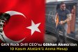 GKN Rock Drill CEO’su Gökhan Akıncı’dan 10 Kasım Atatürk’ü Anma Mesajı