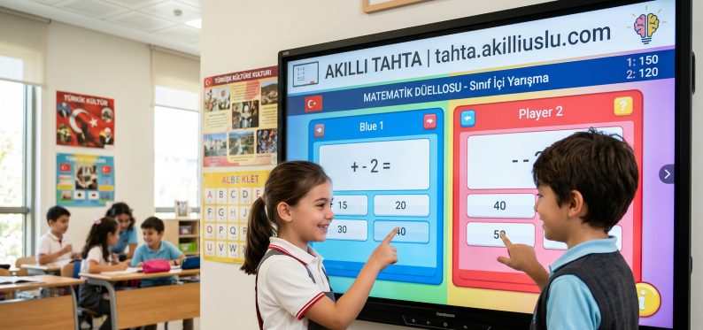 Sınıflarda Yeni Dönem: Eğitici Akıllı Tahta Oyunları Platformu “tahta.akilliuslu.com” Yayınlandı!