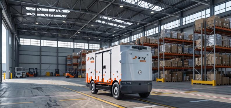Robotaksiden robot teslimata: Tripy, Türkiye’de otonom lojistiği şekillendiriyor.﻿