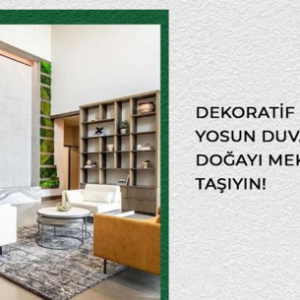 Dekoratif Yosun İle Evinize Doğayı Getirin